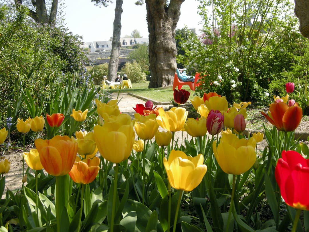 Le printemps à l'Abbaye